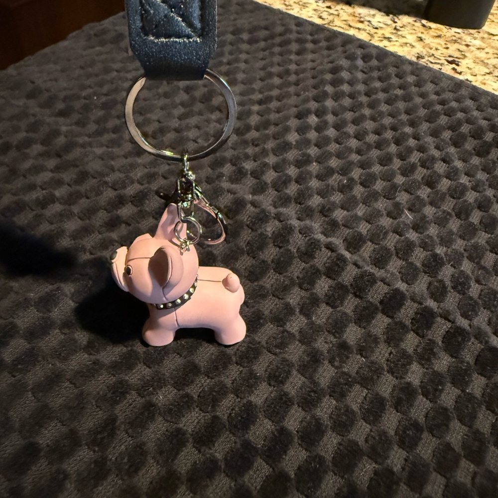 Pink Dog Keychain - Picture 2 of 4